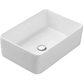 Мебельная раковина Runo Duo 38х24 белый