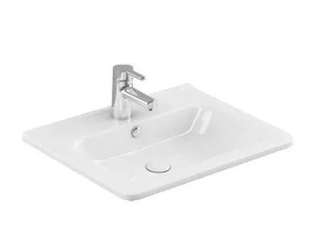 Мебельная раковина Runo Никсон 60 белый