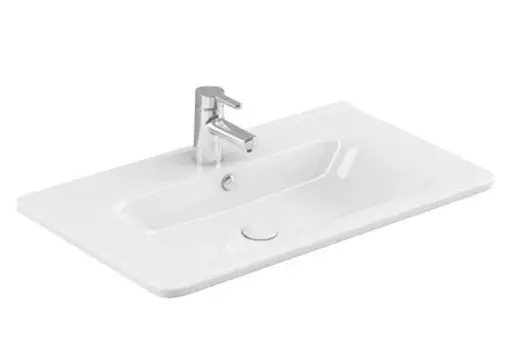 Мебельная раковина Runo Никсон 80 белый