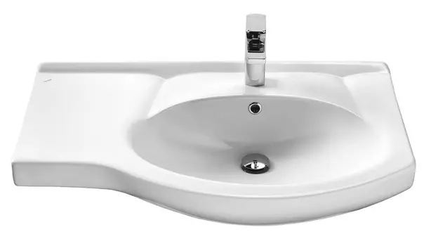 Мебельная раковина Santek Коралл 83 с левым крылом