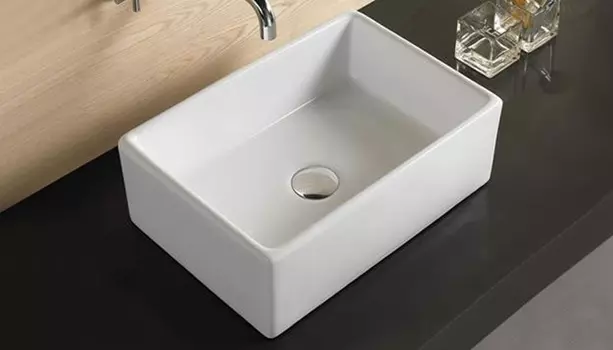 Мебельная раковина Velvex 7072 белая