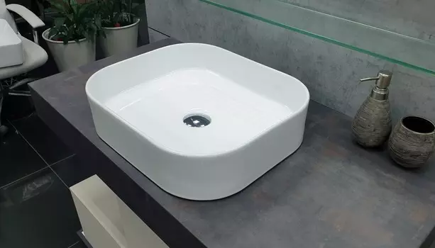 Мебельная раковина Velvex 78537 белая