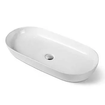 Мебельная раковина Vincea VBS-114 накладная, белая