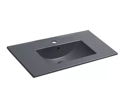 Мебельная раковина Vincea VBS-13975MA 75 см антрацит матовый