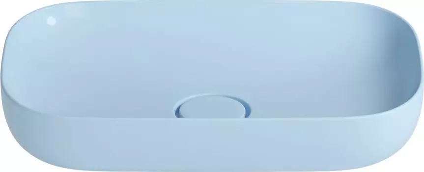 Мебельная раковина Wellsee 150307000 60х40 голубая