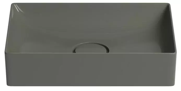 Мебельная раковина Wellsee 150705000 50х36 антрацит