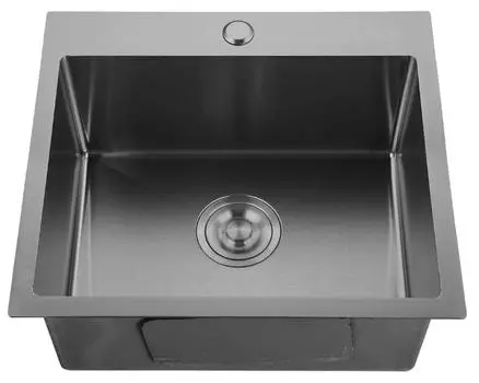 Мойка для кухни GranFest Metal 5050 PVD графит
