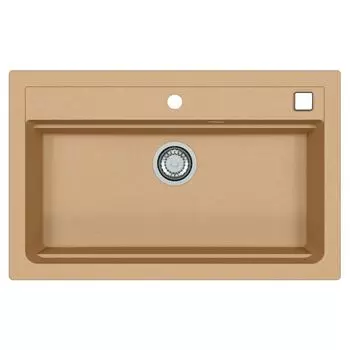 Мойка кухонная Alveus Atrox Beige-G55 79х50, бежевая