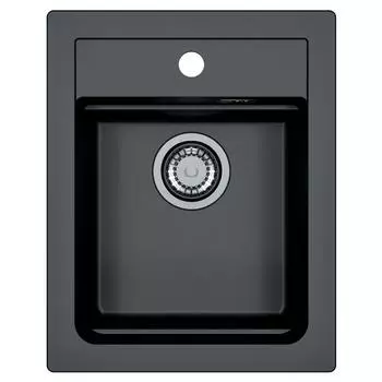 Мойка кухонная Alveus Atrox Carbon-G91 40х50, черная