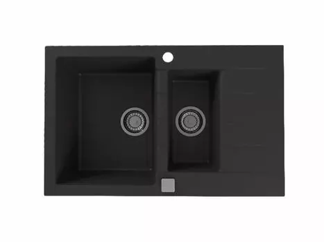 Мойка кухонная Alveus Cadit 70 Carbon G91 черная