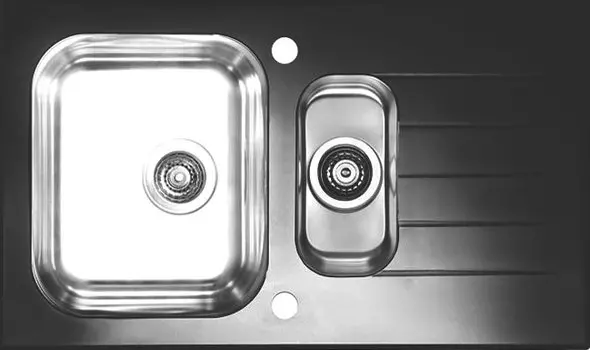 Мойка кухонная Alveus Glassix 20 черная