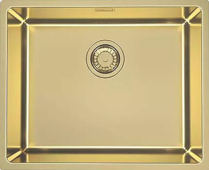 Мойка кухонная Alveus Kombino Monarch 50 золото, встраиваемая снизу