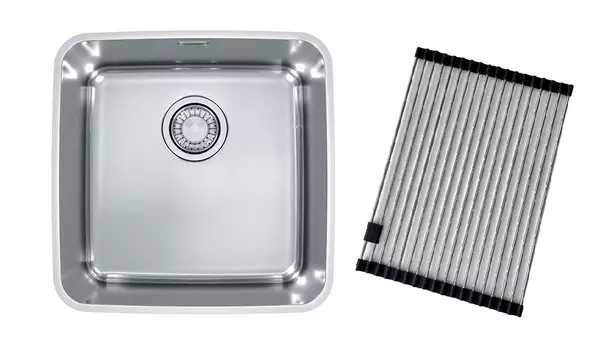 Мойка кухонная Alveus Luno 30 SAT-90 + роллмат AllRound