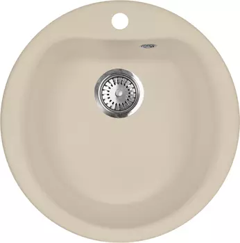 Мойка кухонная AquaGranitEx M-07 бежевая