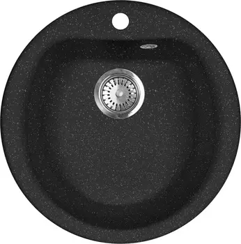 Мойка кухонная AquaGranitEx M-07 черная