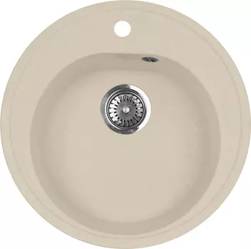 Мойка кухонная AquaGranitEx M-08 бежевая