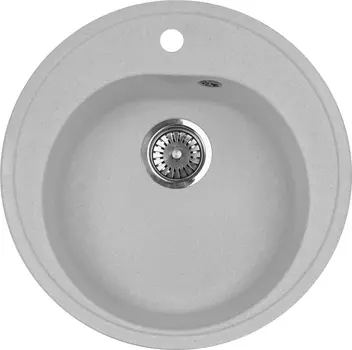 Мойка кухонная AquaGranitEx M-08 серая