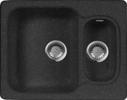 Мойка кухонная AquaGranitEx M-09 черная