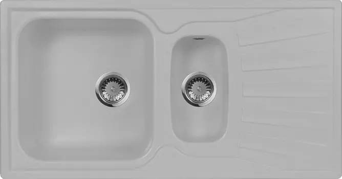 Мойка кухонная AquaGranitEx M-09к серая