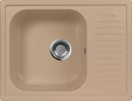 Мойка кухонная AquaGranitEx M-13 песочная