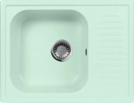 Мойка кухонная AquaGranitEx M-13 салатовая