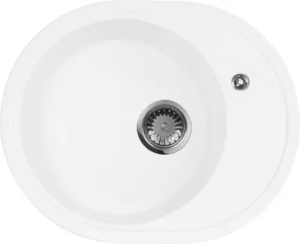 Мойка кухонная AquaGranitEx M-18L белая