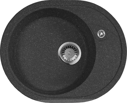 Мойка кухонная AquaGranitEx M-18L черная