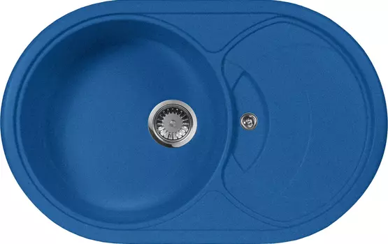 Мойка кухонная AquaGranitEx M-18s синяя