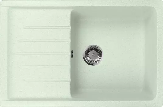 Мойка кухонная AquaGranitEx M-27 салатовая