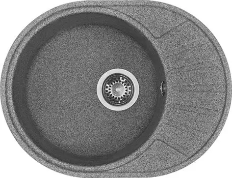 Мойка кухонная Aquaton Чезана серый