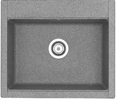 Мойка кухонная Aquaton Делия 60 серая