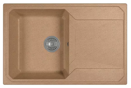 Мойка кухонная Bamboo Кардинал 760 терракота