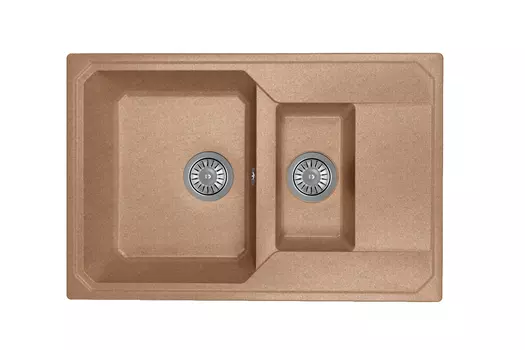 Мойка кухонная Bamboo Кардинал 760К терракота