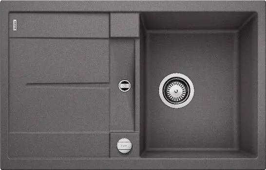 Мойка кухонная Blanco Metra 45S 518868 темная скала