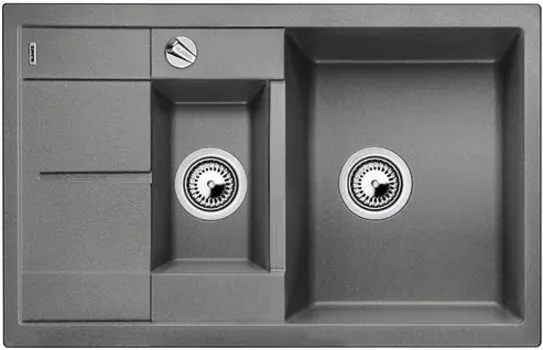 Мойка кухонная Blanco Metra 6 S Compact аллюменталлик
