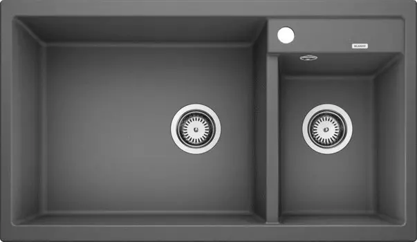 Мойка кухонная Blanco Metra 9 темная скала, левая