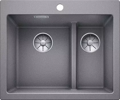 Мойка кухонная Blanco Pleon 6 Split алюметаллик
