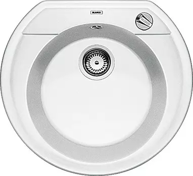 Мойка кухонная Blanco Rondoval 45 белый