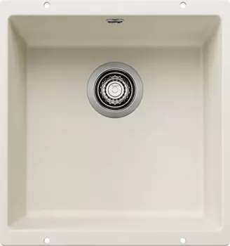 Мойка кухонная Blanco Rotan 400-U Silgranit мягкий белый