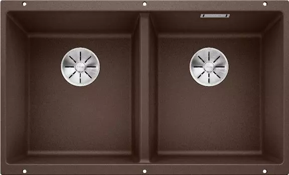 Мойка кухонная Blanco Subline 350/350-U кофе