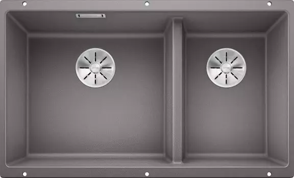 Мойка кухонная Blanco Subline 430/270-U алюметаллик