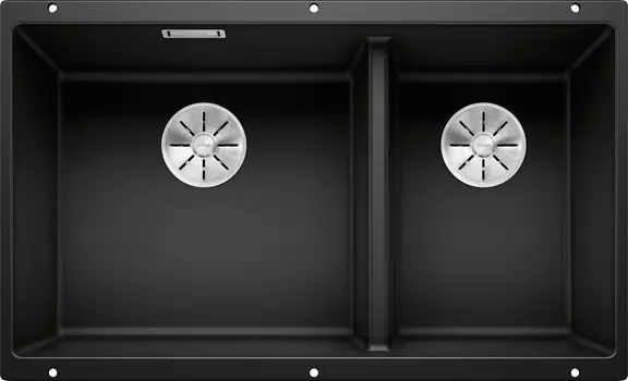 Мойка кухонная Blanco Subline 430/270-U черная