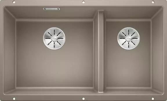 Мойка кухонная Blanco Subline 430/270-U серый беж