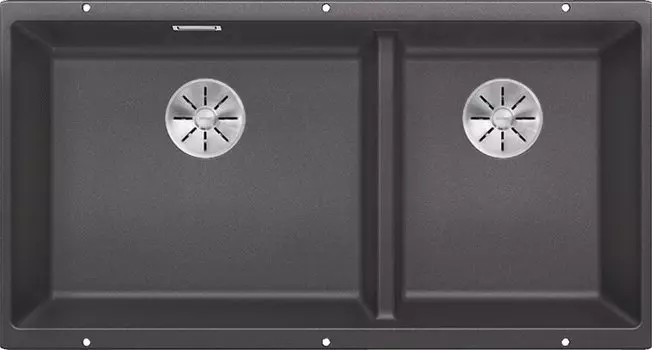 Мойка кухонная Blanco Subline 480/320-U темная скала