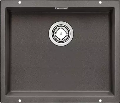 Мойка кухонная Blanco Subline 500-U темная скала