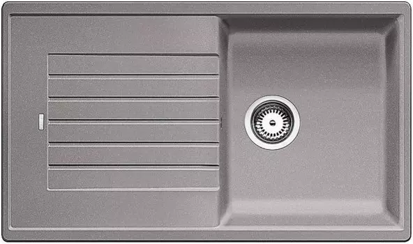 Мойка кухонная Blanco Zia 5S Silgranit PuraDur алюмометаллик