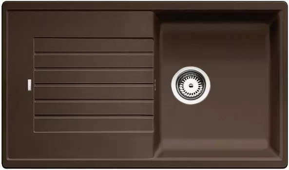 Мойка кухонная Blanco Zia 5S Silgranit PuraDur кофе
