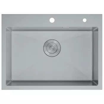 Мойка кухонная D&K DKS605004 сатин