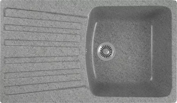 Мойка кухонная Domaci Бьелла DMC-12-309 темно-серая