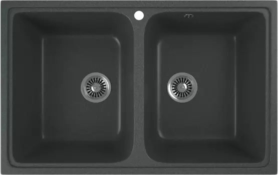 Мойка кухонная Domaci Бьелла DMC-15-343 антрацит